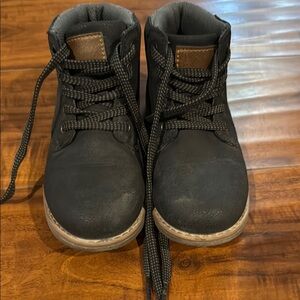 Sonoma Kids Black Lace-Up Boots